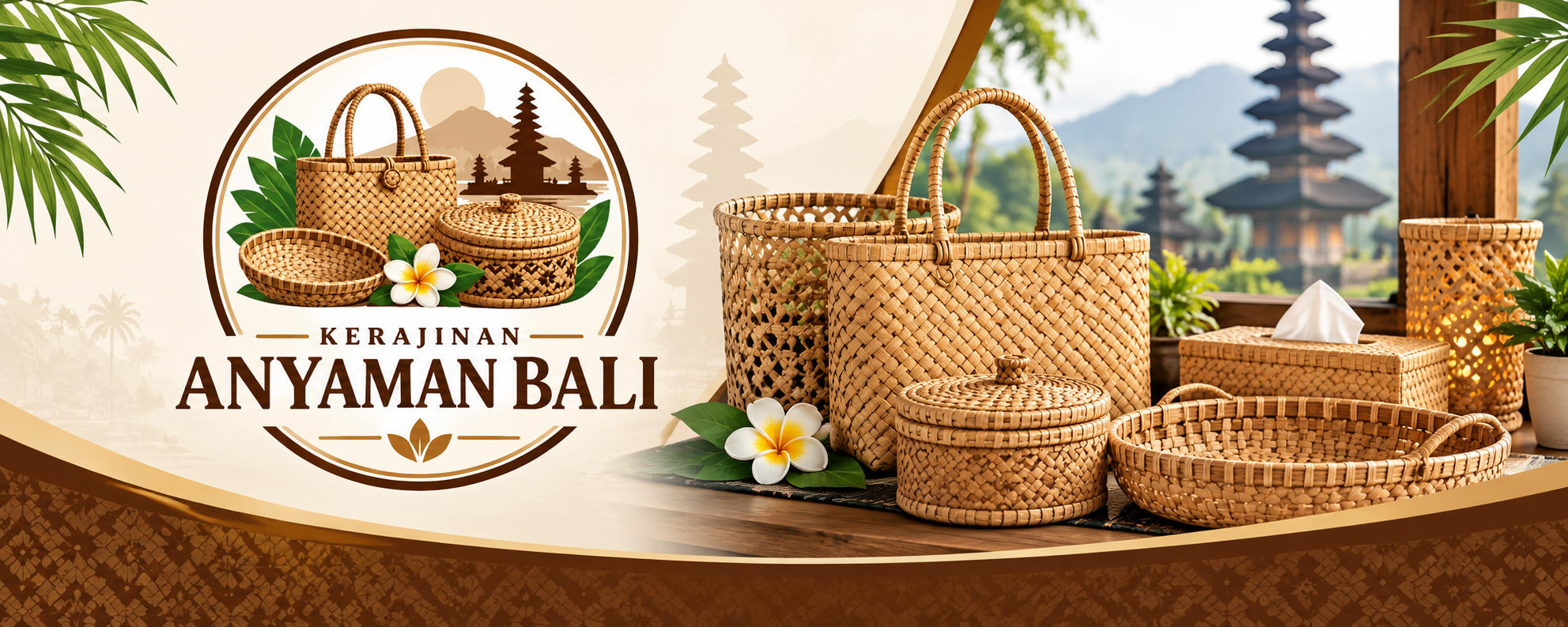 Kerajinan Anyaman Bali